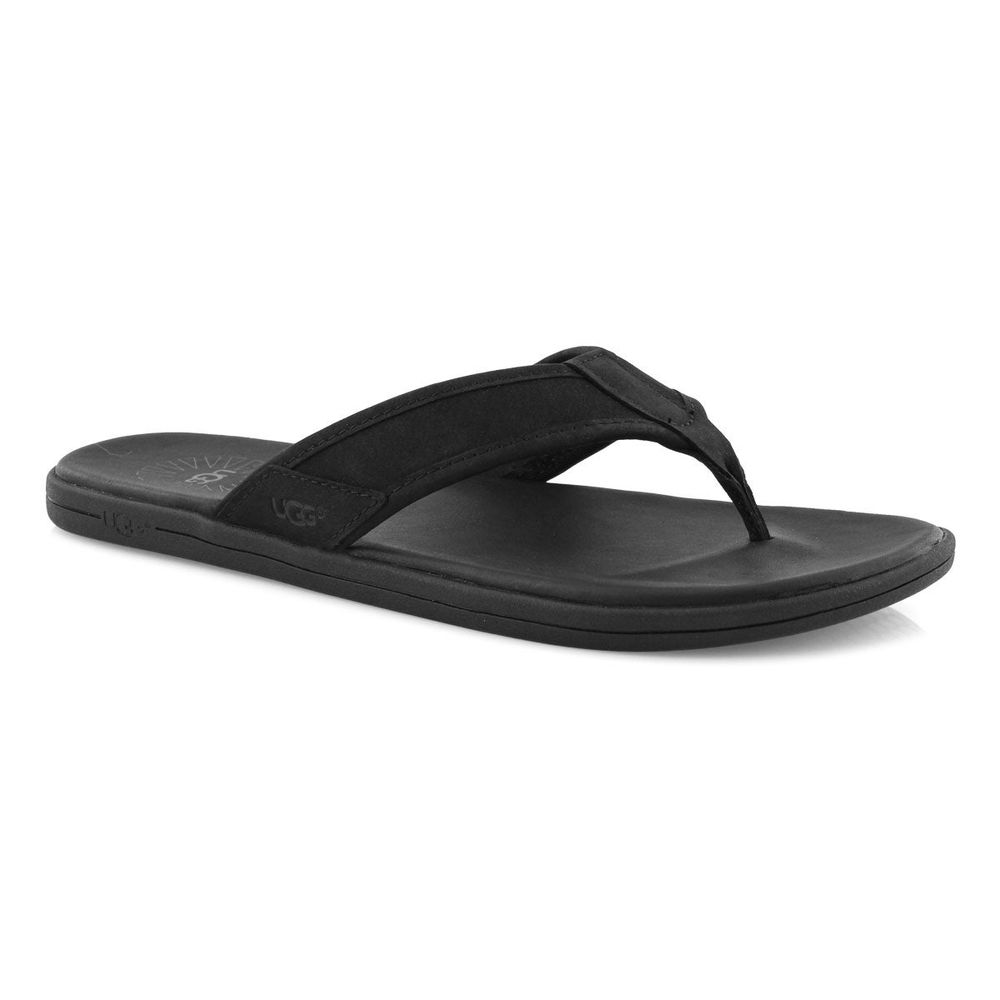 Men's Seaside Flip Thong Sandal - Black