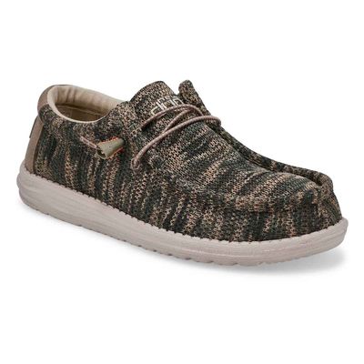 Men's Wally Sox Casual Shoe -  Woodland Camo