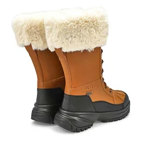 Botte d'hiver Yose Tall Fluff noir femme