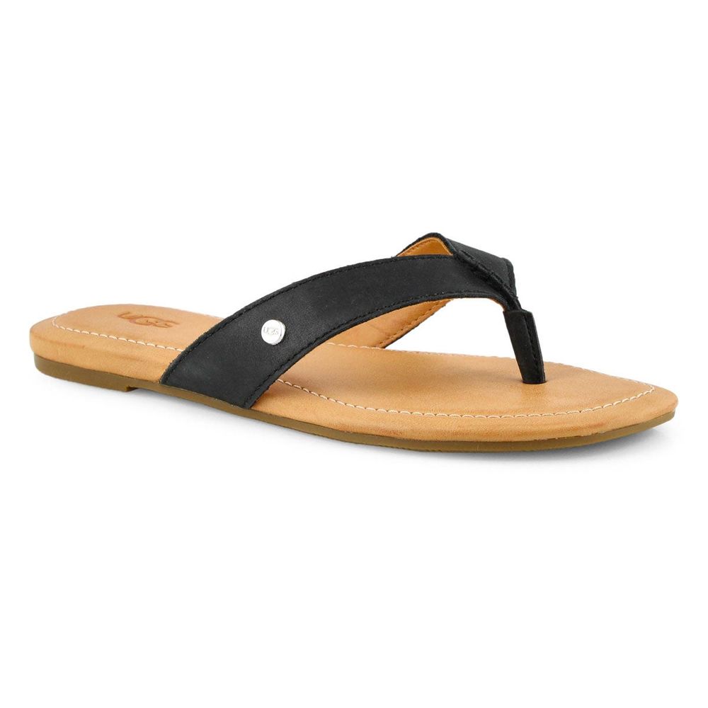 Women's Tuolumne Thong Sandal - Black