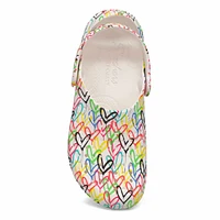 Women's JGoldcrown Footsteps Clog - White/Multi