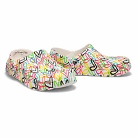 Women's JGoldcrown Footsteps Clog - White/Multi