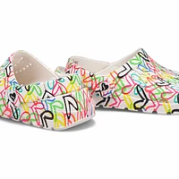 Women's JGoldcrown Footsteps Clog - White/Multi