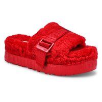 Women's Fluffita Sheepskin Slipper - Red