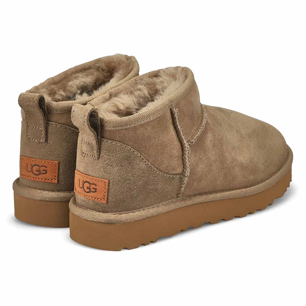 Bottes CLASSIC ULTRA MINI, châtain, femmes