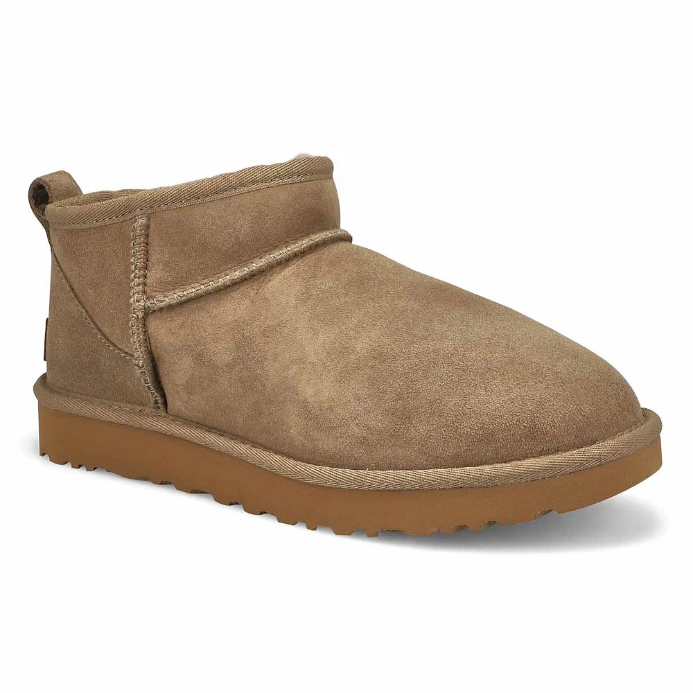 Bottes CLASSIC ULTRA MINI, châtain, femmes