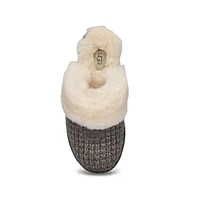 Pantoufle COZY, anthracite, femmes