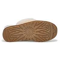 Women's Cozy Slip On Slipper -Charcoal