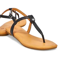 Women's Madeena Thong Sandal - Black