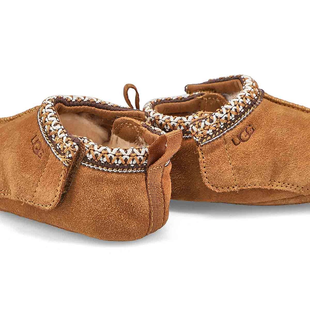 Infant's Tasman Bootie Slipper - Chestnut