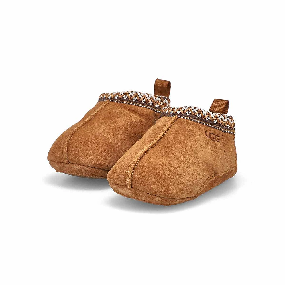 Infant's Tasman Bootie Slipper - Chestnut