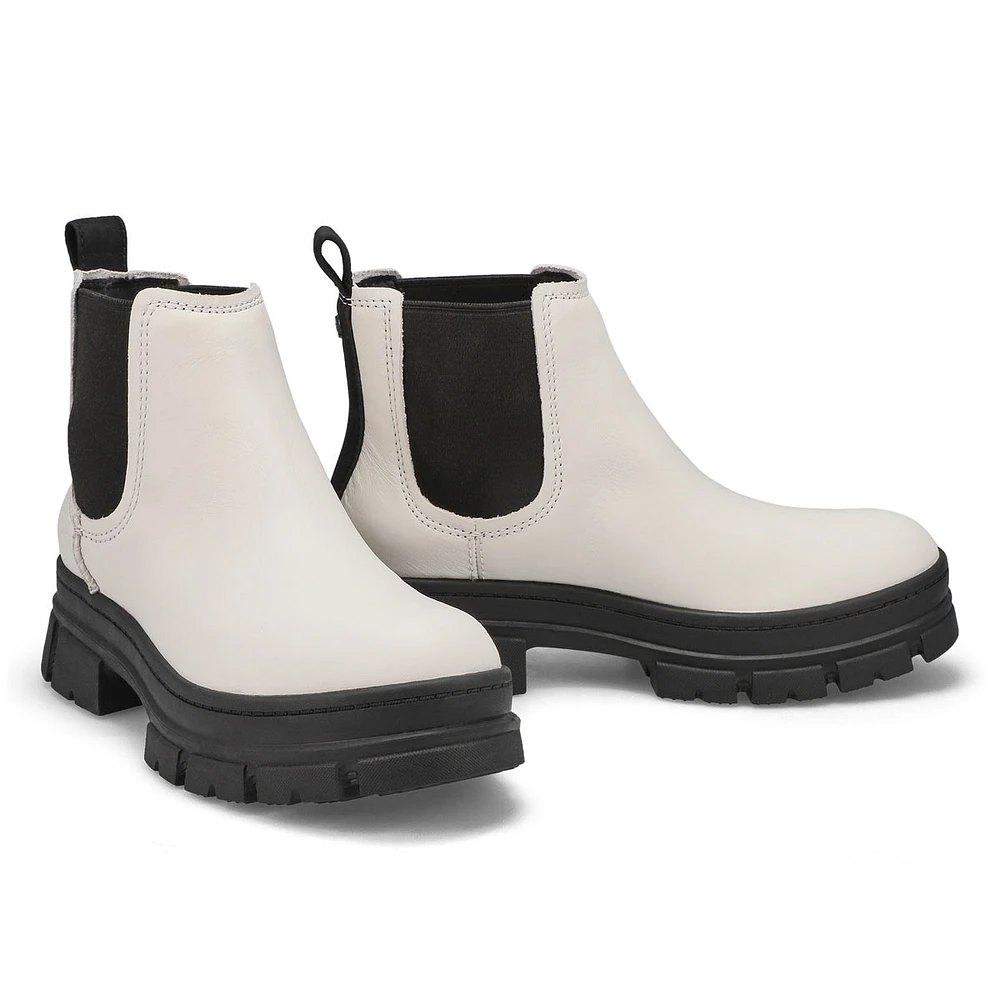 Botte imperméable ASHTON CHELSEA, blanc, femmes