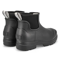 Women's Droplet Chelsea Rain Boot - Black