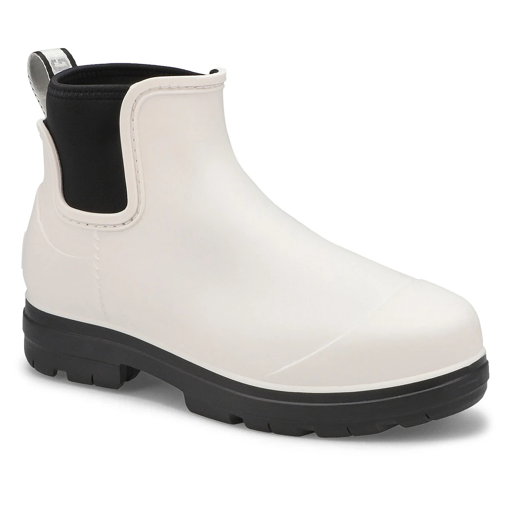 Women's Droplet Chelsea Rain Boot - White