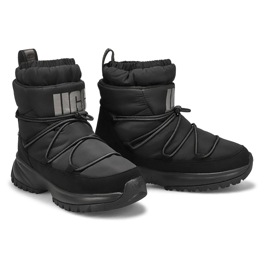 Women's Yose Puffer Mid Winter Boot - Black