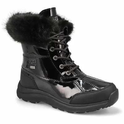 Women's Adirondack III Patent Boot - Black