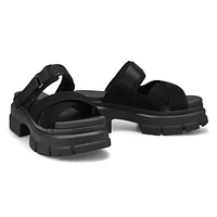 Women's Ashton Casual Slide Sandal - Black