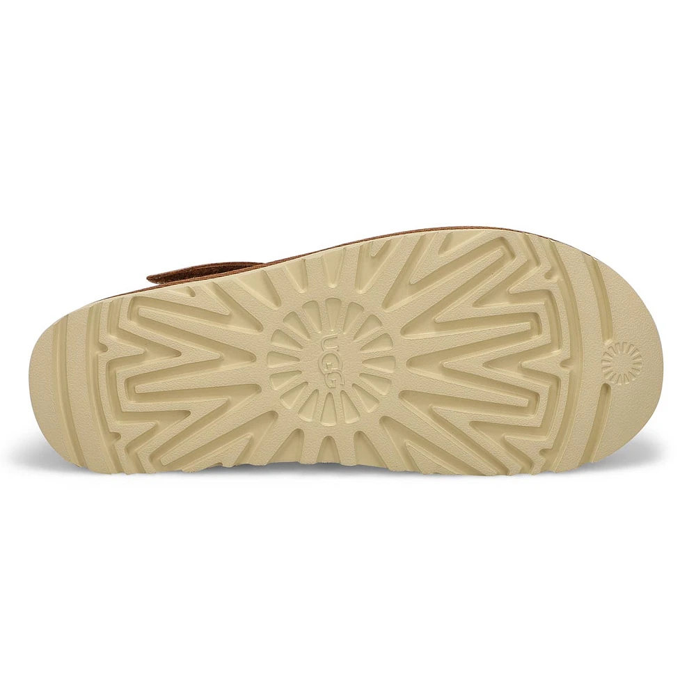 Women's Golden Star Platform Sandal - Chestnut