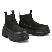 Women's Brisbane Chelsea Platform Boot - Black