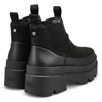 Women's Brisbane Chelsea Platform Boot - Black