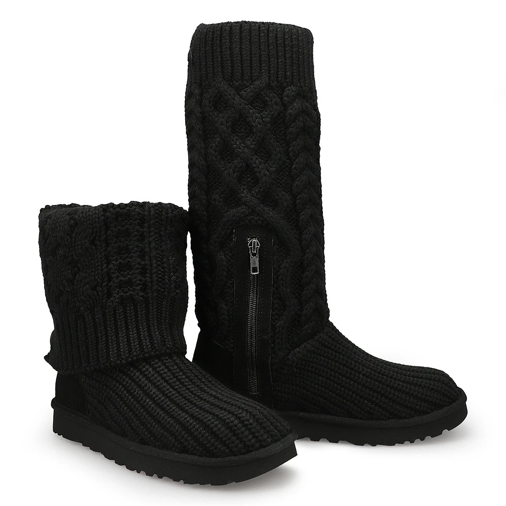 Women's Classic Cardi Cabled Knit Boot