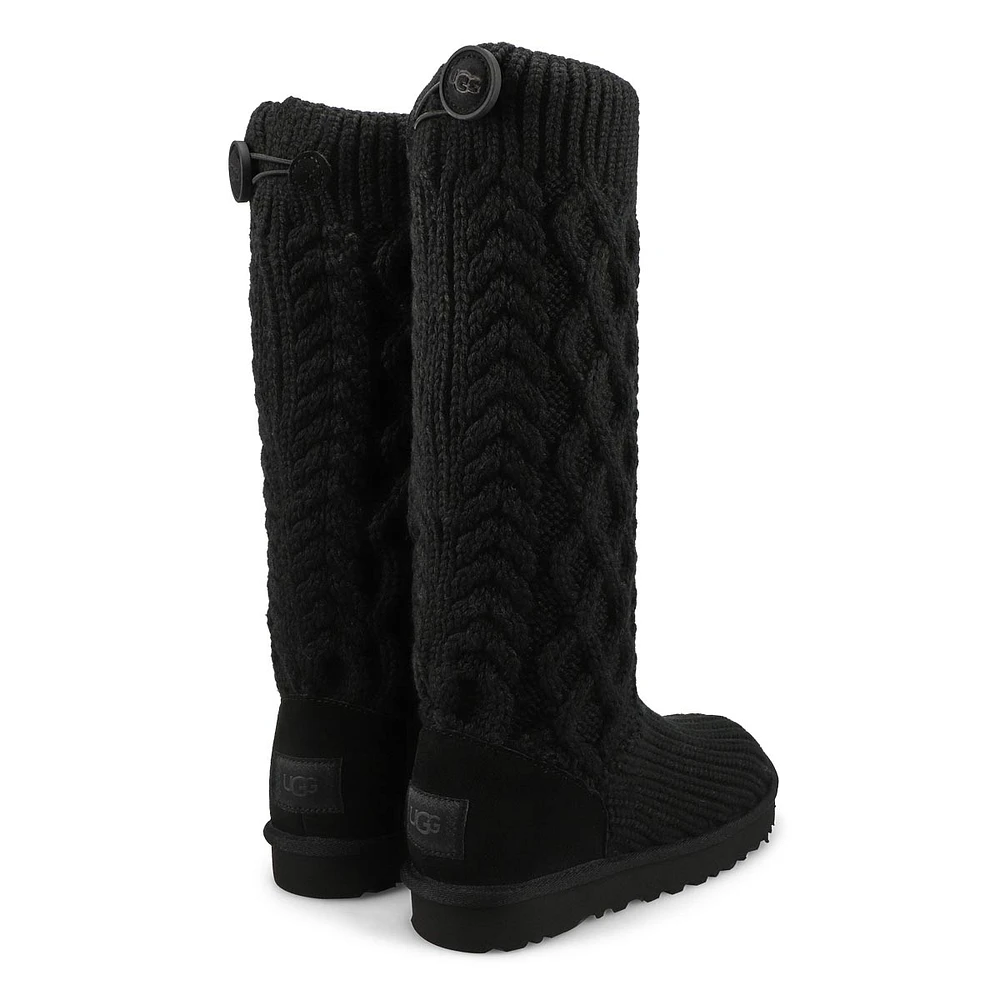 Women's Classic Cardi Cabled Knit Boot