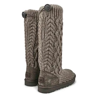 Women's Classic Cardi Cabled Knit Boot