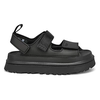 Sandale plateforme GOLDEN GLOW, noir, femmes