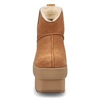 Women's New Heights Platform Mini Boot - Chestnut