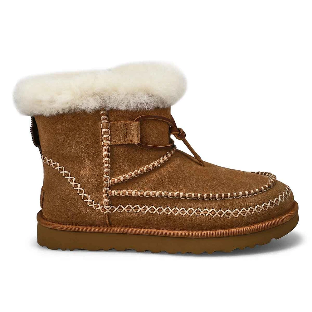 Women's Classic Mini Alpine Boot - Chestnut