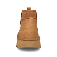 Botte CLASSIC ULTRA MINI NEW HEIGHTS, châtaigne, f