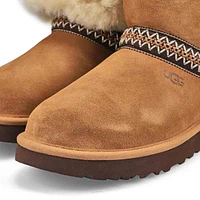 Women's Classic Short Crescent Boot - Chestnut