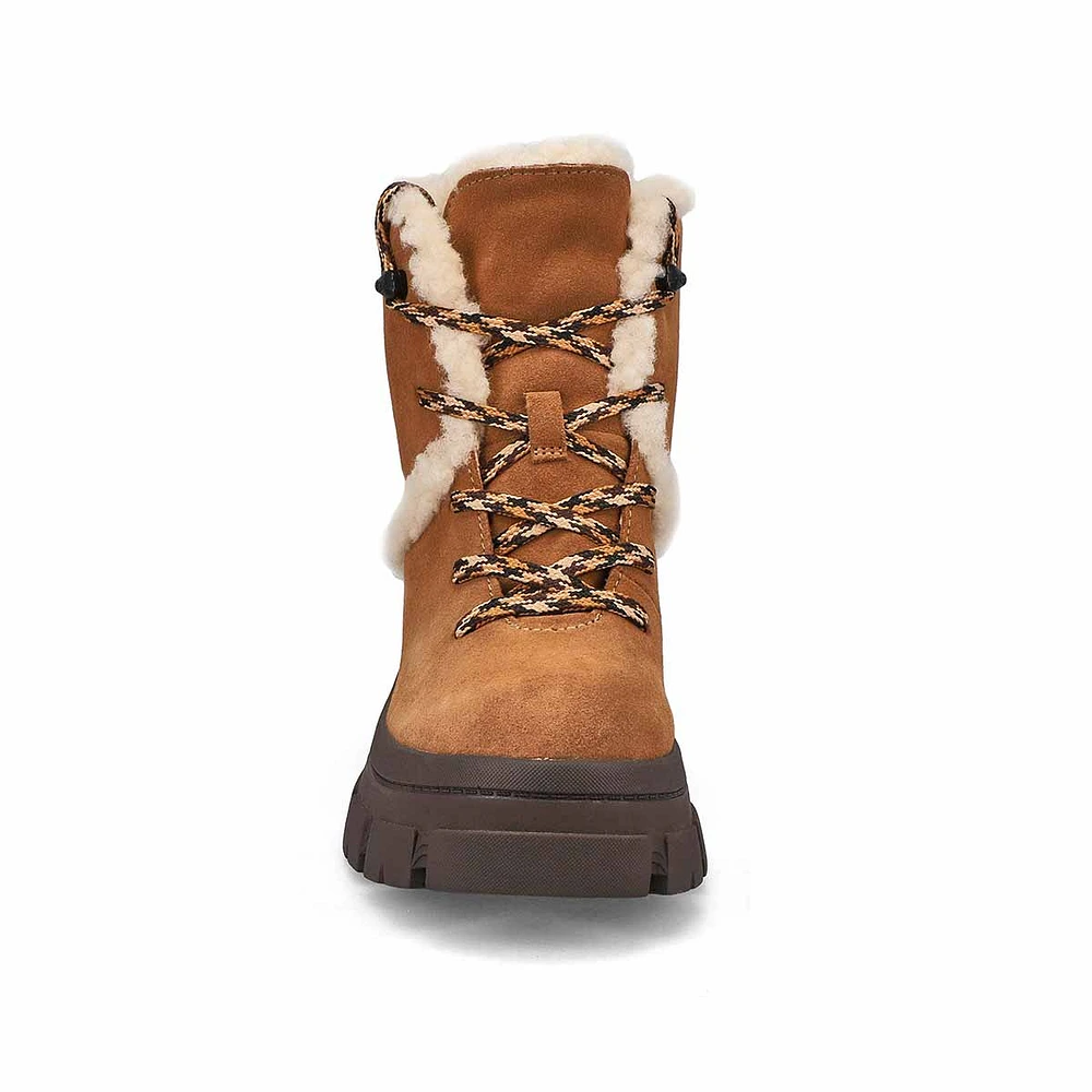 Women's Brooklyn Hiker Lace Up Boot - Chestnut