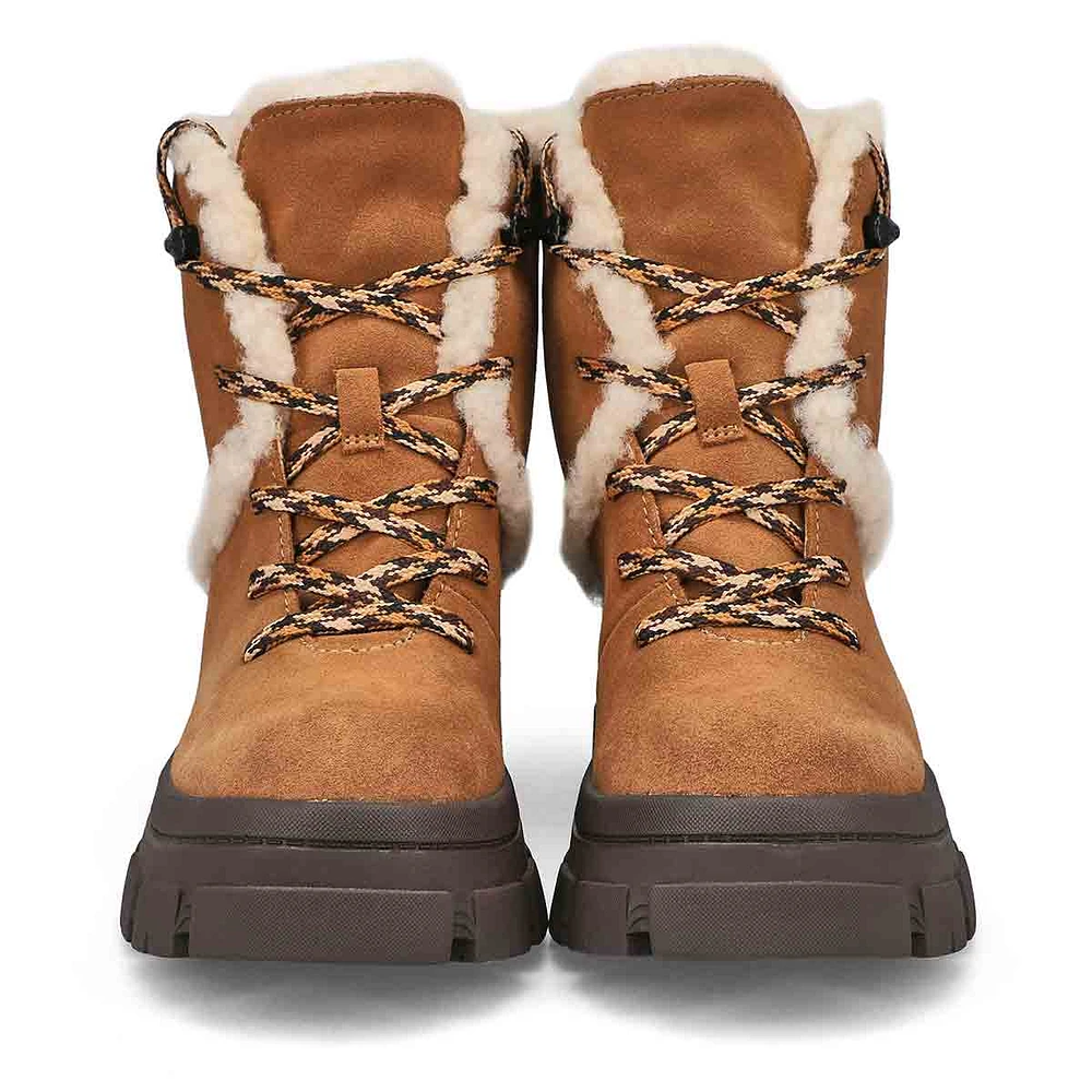 Women's Brooklyn Hiker Lace Up Boot - Chestnut