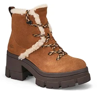 Women's Brooklyn Hiker Lace Up Boot - Chestnut