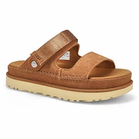 Women's Golden Star Adjustable Slide Platform Sand