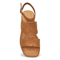 Women's Delray Casual Sandal- Chestnut