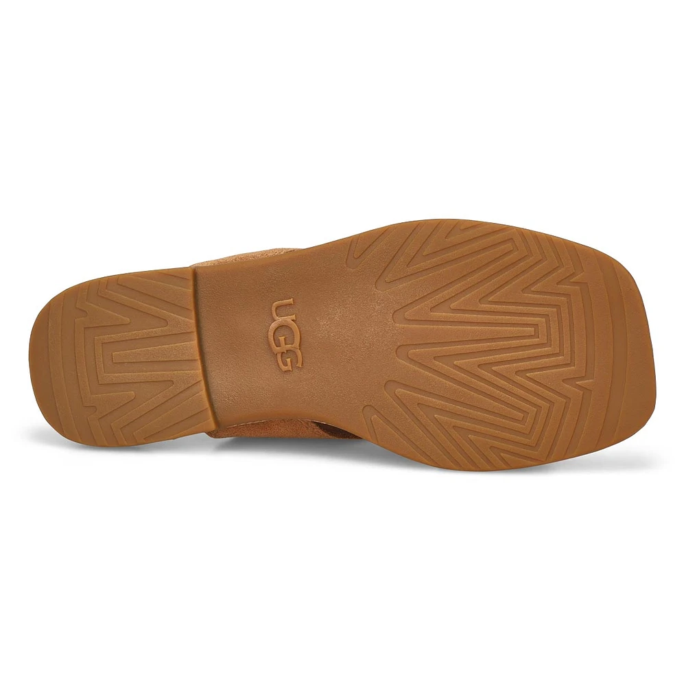 Women's Delray Casual Sandal- Chestnut