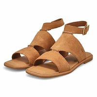 Women's Delray Casual Sandal- Chestnut