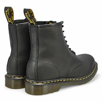 Bottes à 8 œillets 1460, cuir mat, noir, hommes