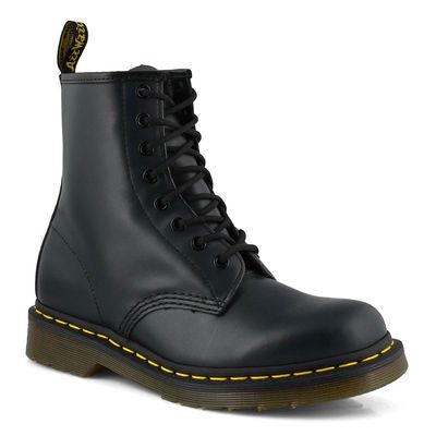 Men's 1460 8-Eye Leather Boot - Black Greasy