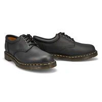 Men's 8053 5-Eye black leather oxfords