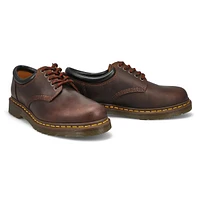 Men's 8053 5-Eye black leather oxfords