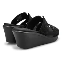 Women's Rumble On Too Haute Sandal - Black/Black