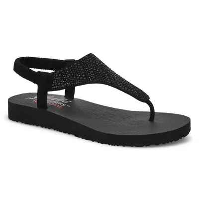 Women's Meditation Cool Eclipse Sandal - Black