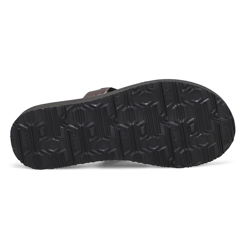 Tongs MEDITATION, noir/noir, femmes
