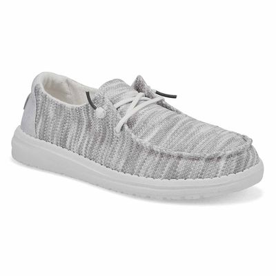 Women's Wendy Casual Shoe - Salt/ Pepper