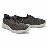 Baskets Ã  enfiler GO WALK JOY PLUSH SLIP-INS, noir
