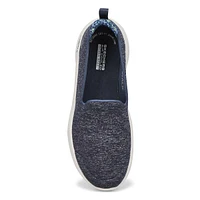 Women's Go Walk Flex Slip On Sneaker - Navy