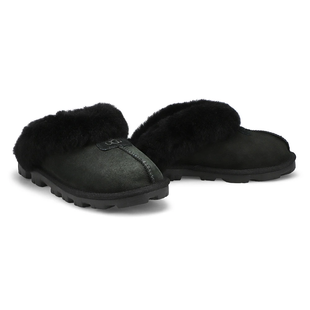 Women's Coquette Sheepskin Slipper - Chestnut